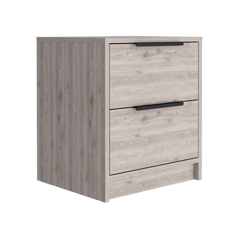 Nightstand Cervants, Bedroom, Light Gray