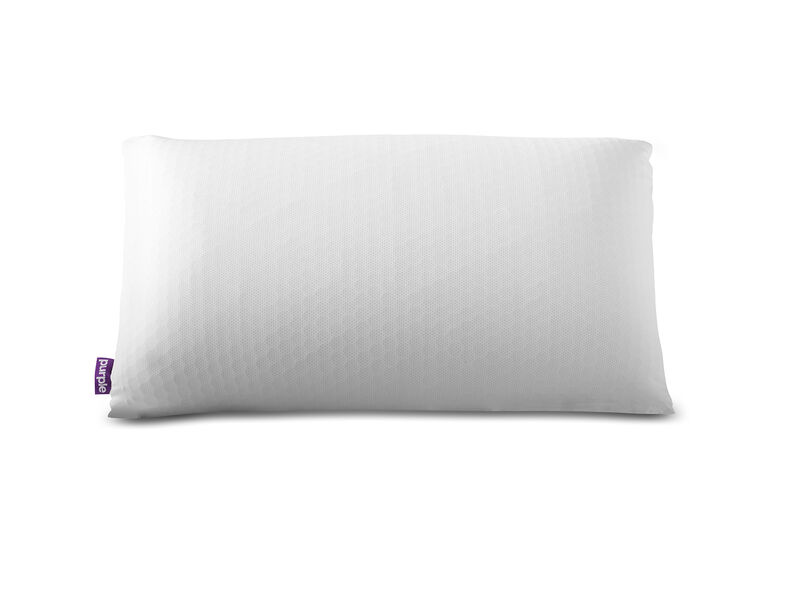 Purple Harmony Low Pillow
