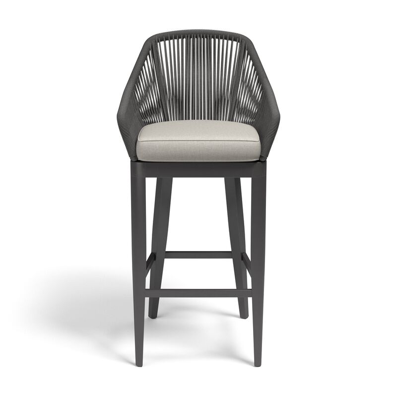 Milano Barstool in Echo Ash w/ Self Welt