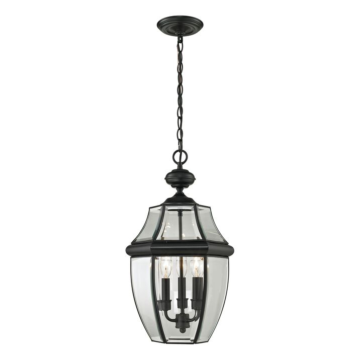 Ashford 12'' Wide 3-Light Outdoor Pendant