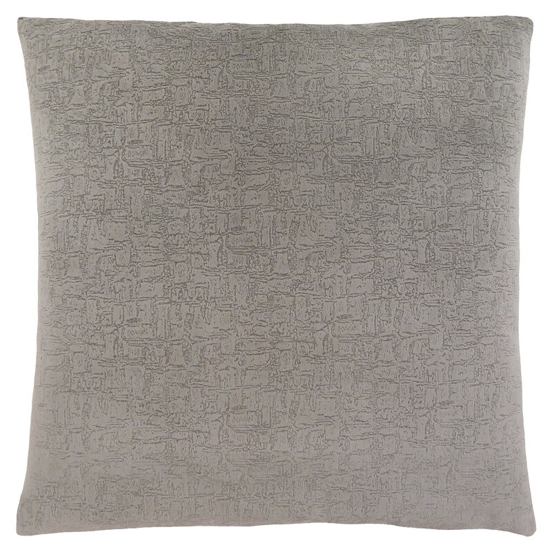 Monarch Specialties I 9272 Pillows, 18 X 18 Square, Insert Included, Decorative Throw, Accent, Sofa, Couch, Bedroom, Polyester, Hypoallergenic, Grey, Modern