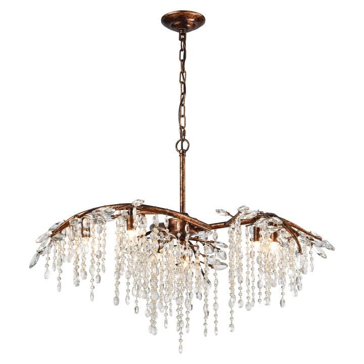 Elia 32'' Wide 6-Light Chandelier