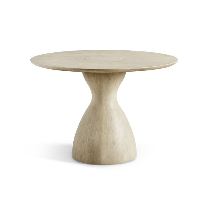 Seamount Oak Pedestal Table