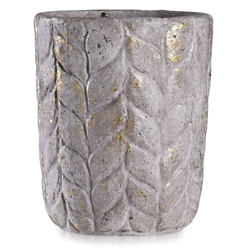 Alcamn Grey Paper Pot