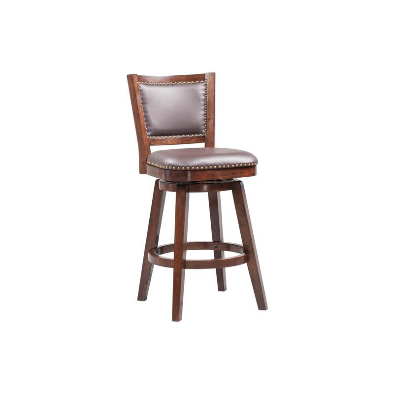 Boraam Broadmoor Swivel Barstool 29 - Cappuccino