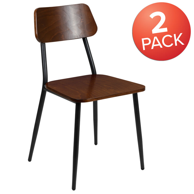 Metal/Wood Restaurant Chairs