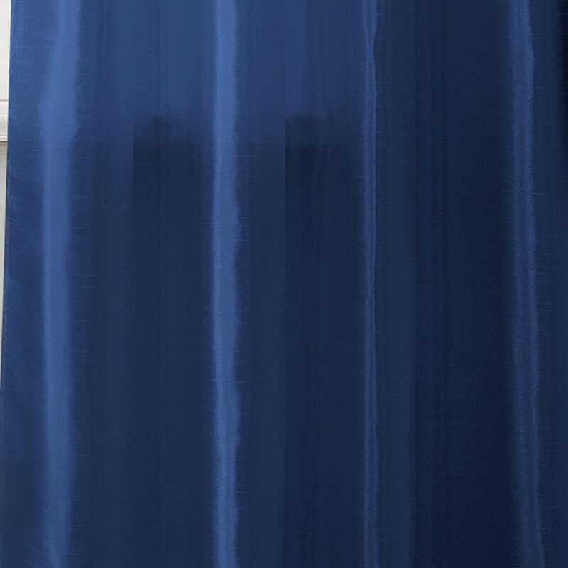 RT Designers Collection Nancy Faux Luxurious Silk Grommet Curtain Panel