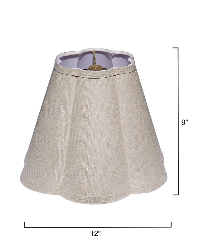 Scalloped Lamp Shade