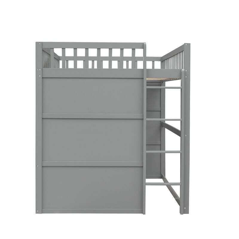 Merax House Loft Bed with Ladder