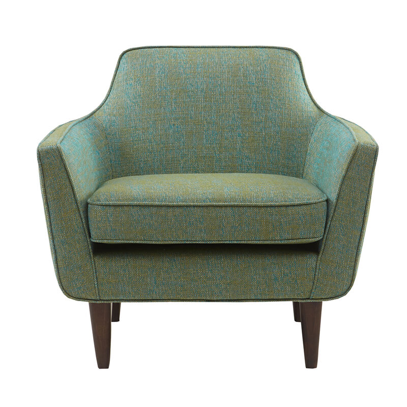 Gracie Mills Cunningham Mid-Century Tonal Textured Accent Chair