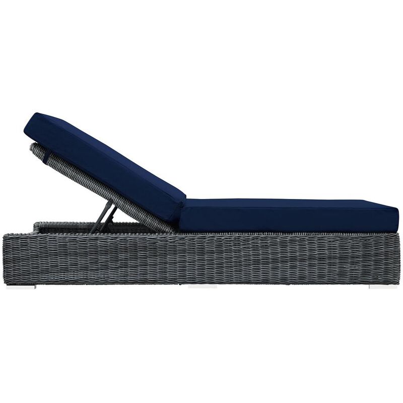 Modway Summon Outdoor Patio Sunbrella Chaise Lounge