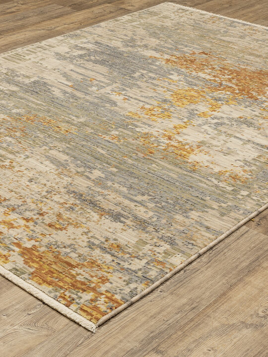 Soleri 2'6" x 12' Beige Rug