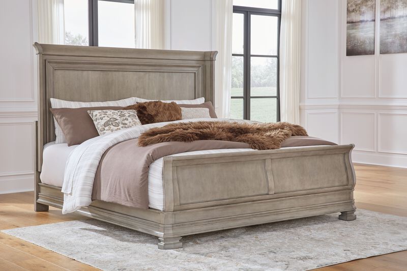 Lexorne California King Sleigh Bed