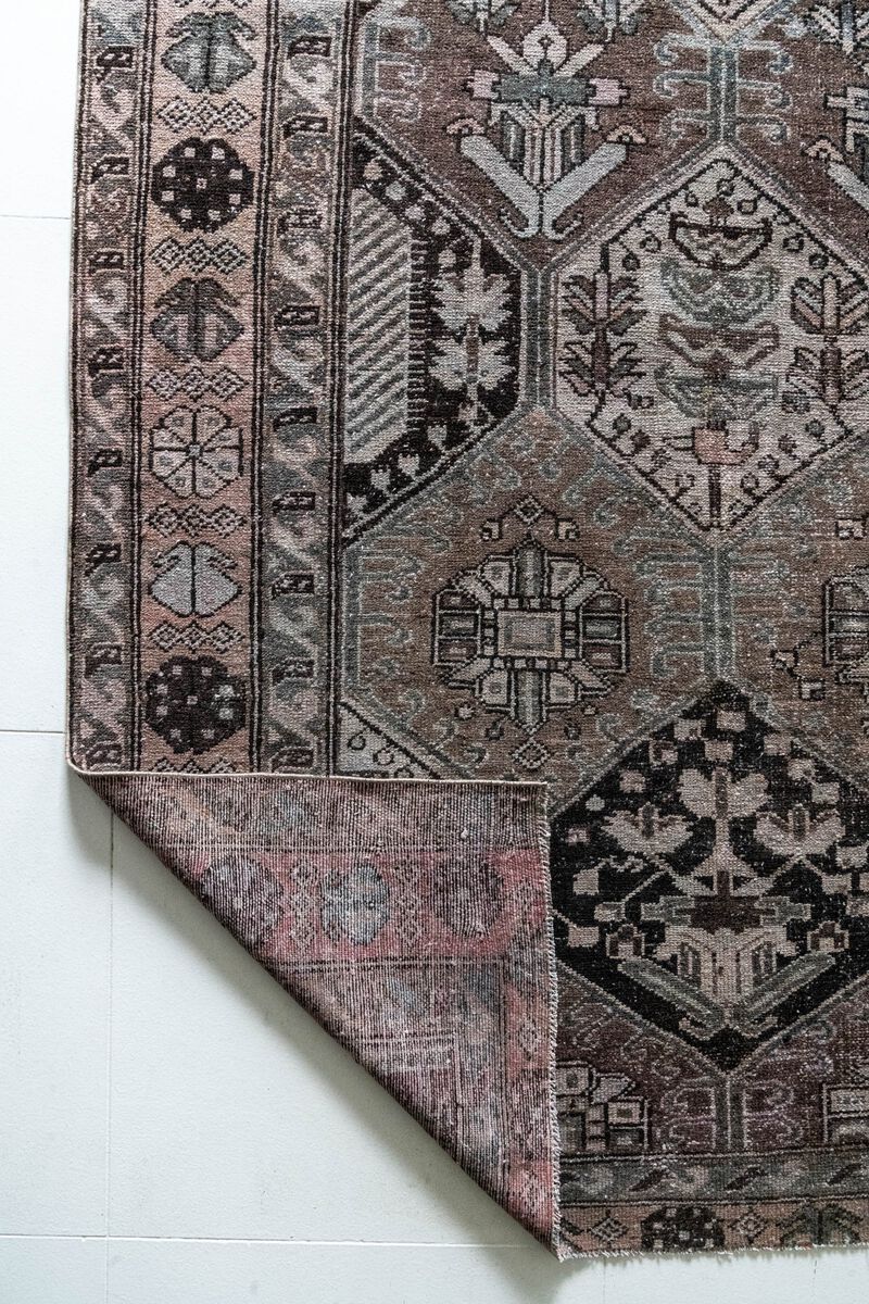 District Loom Vintage Bakhtiari scatter rug-Harlow