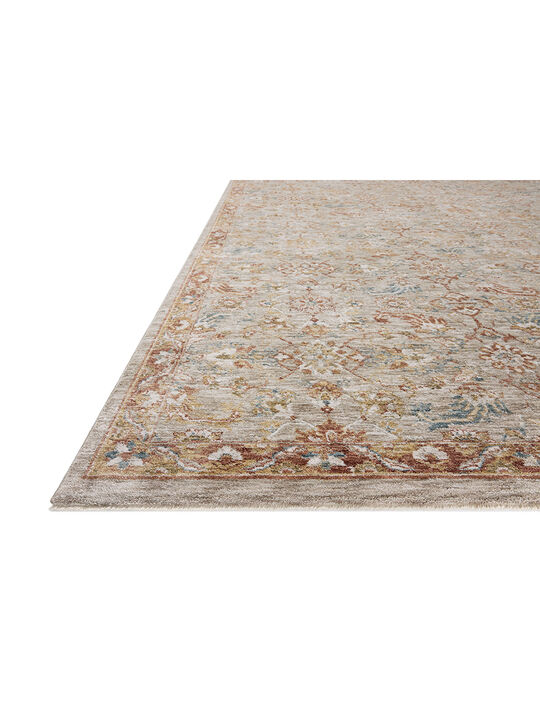 Gaia Natural/Multi 18" x 18" Sample Rug