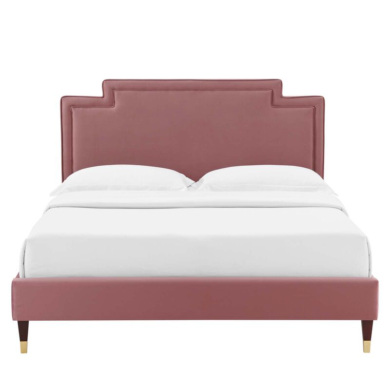 Modway - Liva Performance Velvet Queen Bed