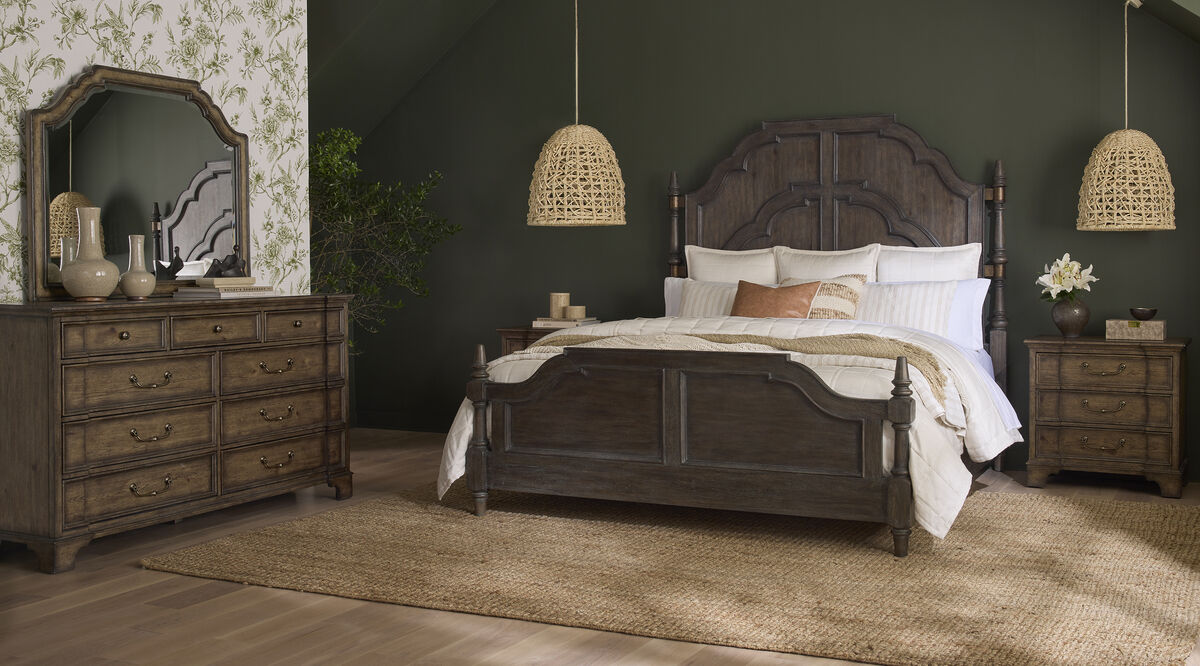 Revival Row Queen Bed