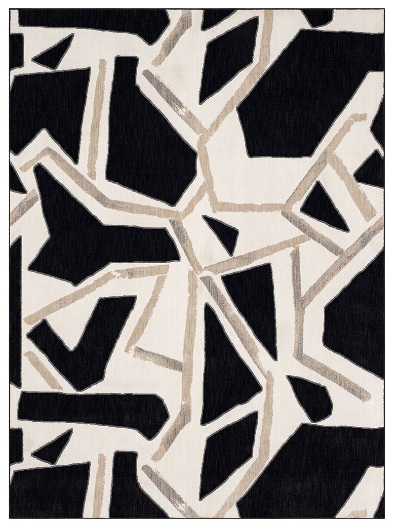 Rendition by Stacy Garcia Home Zagoria Soot 5' 3" X 7' 10" Rug