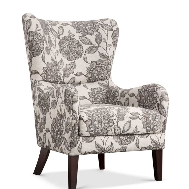 Belen Kox Winged Swoop Accent Chair, Belen Kox