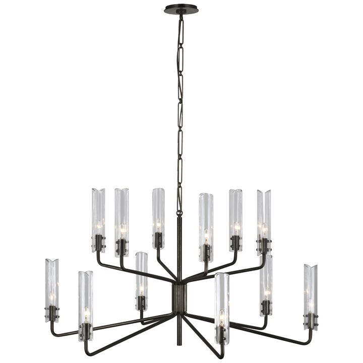 Casoria Large Two-Tier Chandelier