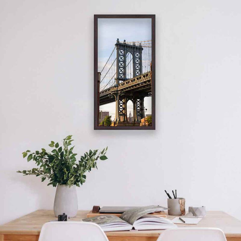 Rustic Brown Panoramic Picture Frame