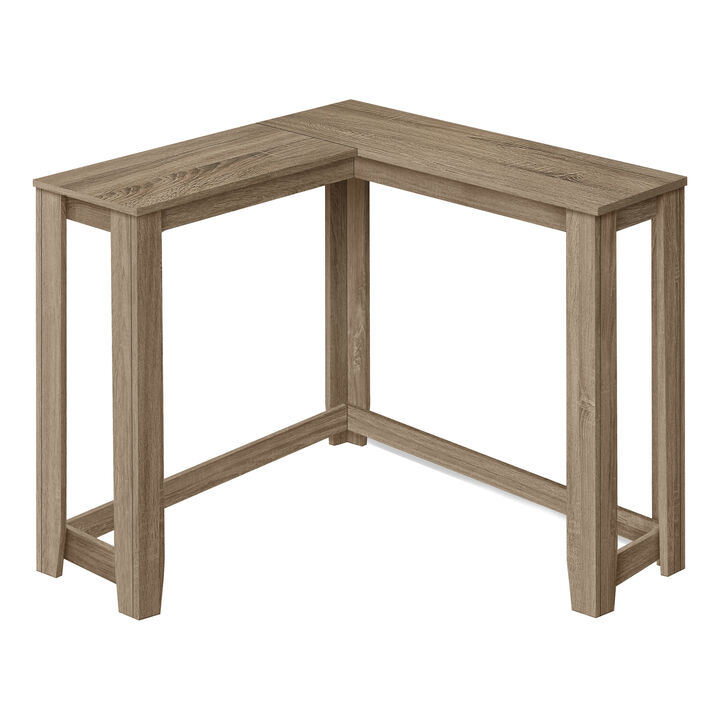 Monarch Specialties I 3659 Accent Table, Console, Entryway, Narrow, Corner, Living Room, Bedroom, Laminate, Brown, Contemporary, Modern