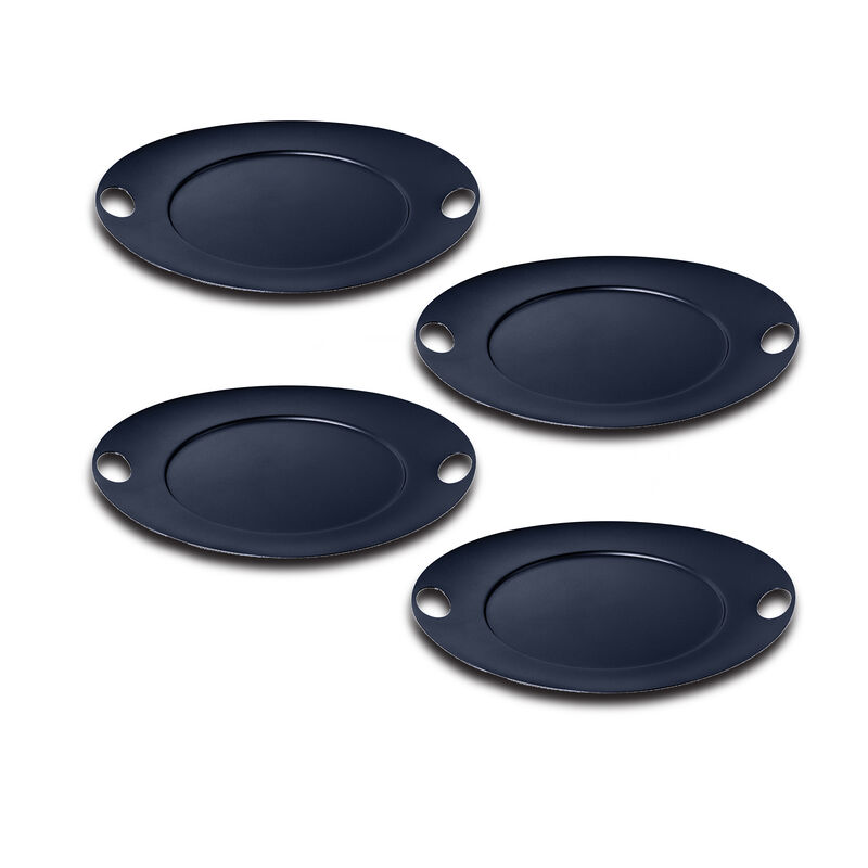 Atmosfera 4-Piece Saturno Tray in Materic Cobalt