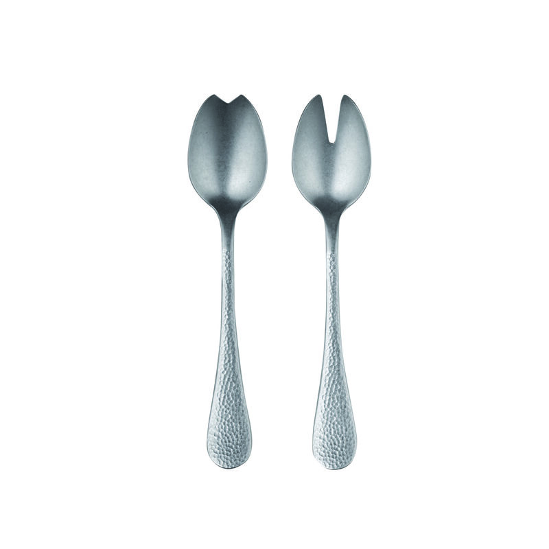 Epoque 2 Piece Salad Serving Set in Pewter