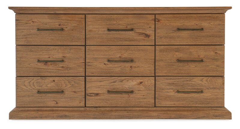 Big Sky Nine Drawer Dresser