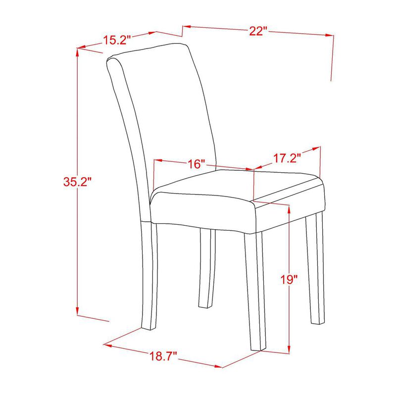 Dining Room Set Oak, DLAB3-OAK-55