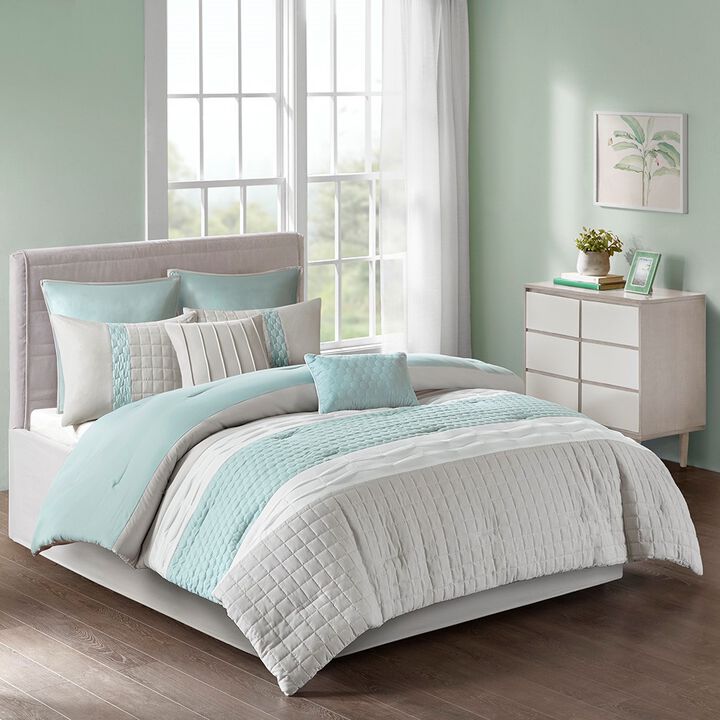 Gracie Mills Bryon 8-Piece Comforter Set