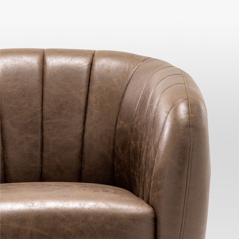 eLuxury Channel Living Room Chair