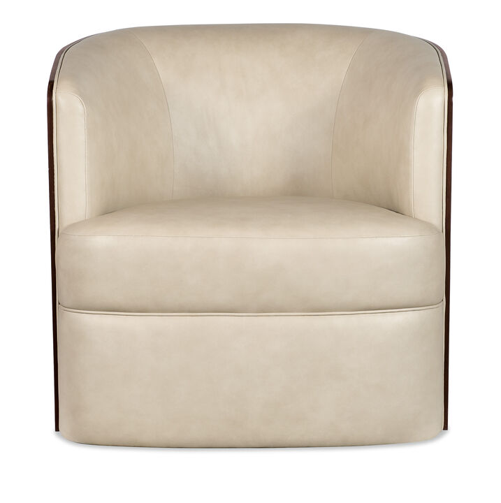 Donna Leather Swivel Chair