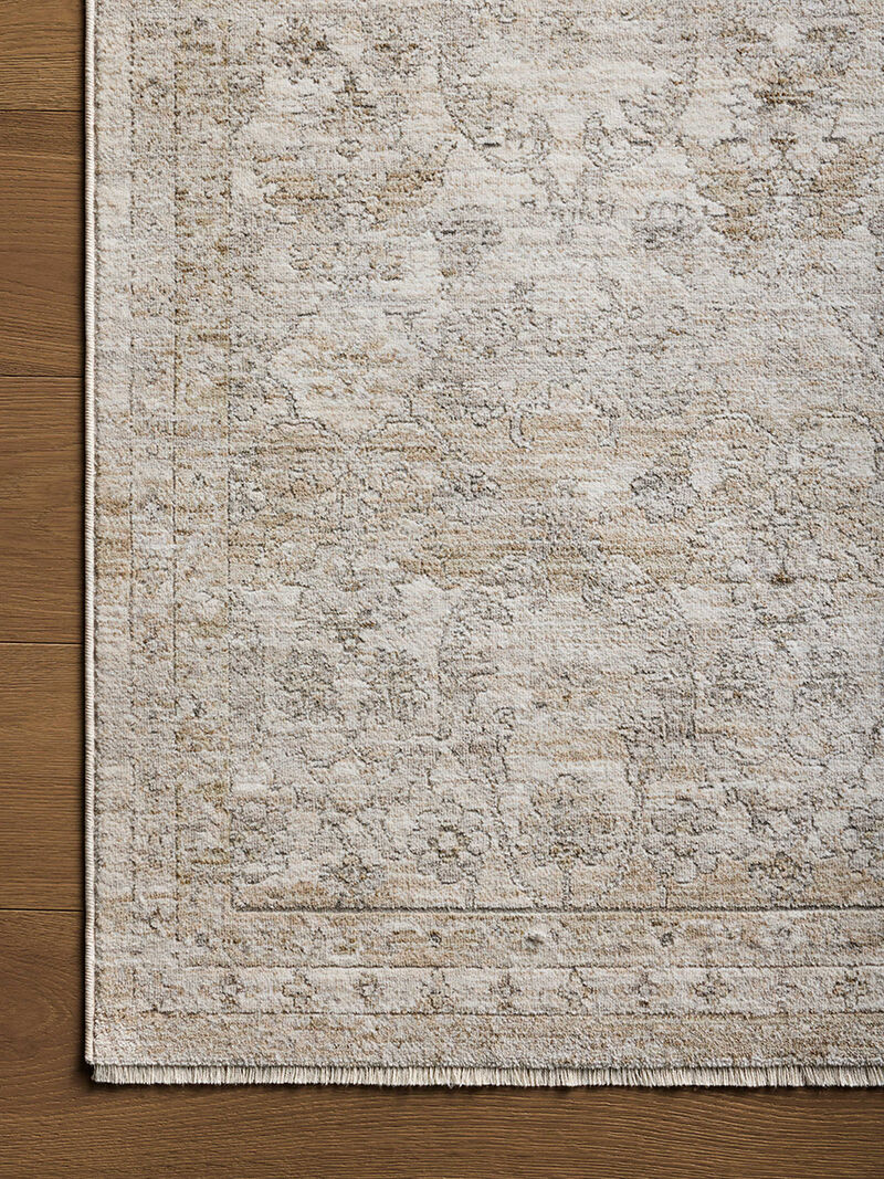 II Tabitha Ivory/Khaki 11'6" x 15'6" Accent Rug by Loloi II