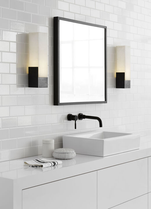 Covet Tall Box Bath Sconce