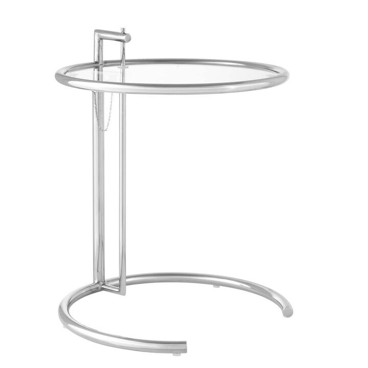 Modway Eileen Gray Metal Side Table