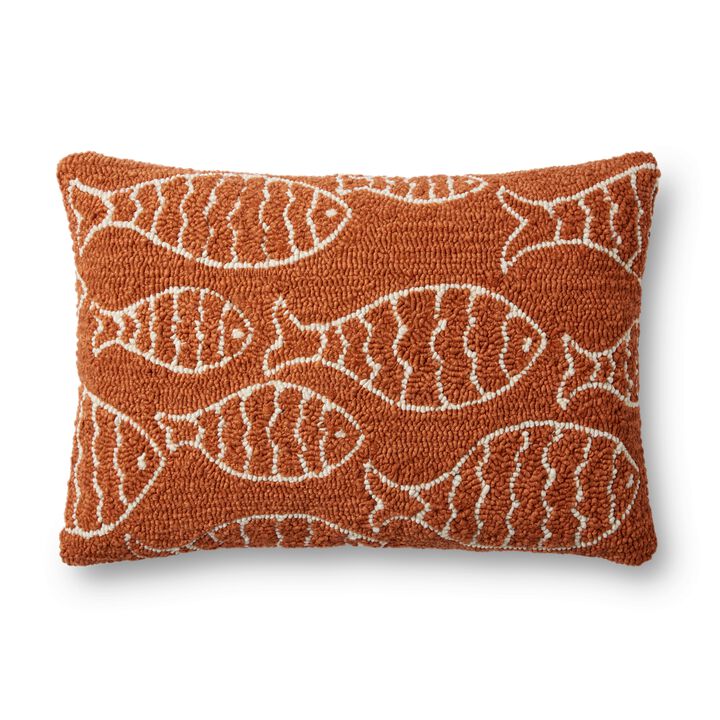 P0908 Orange 16"x26" Poly Pillow