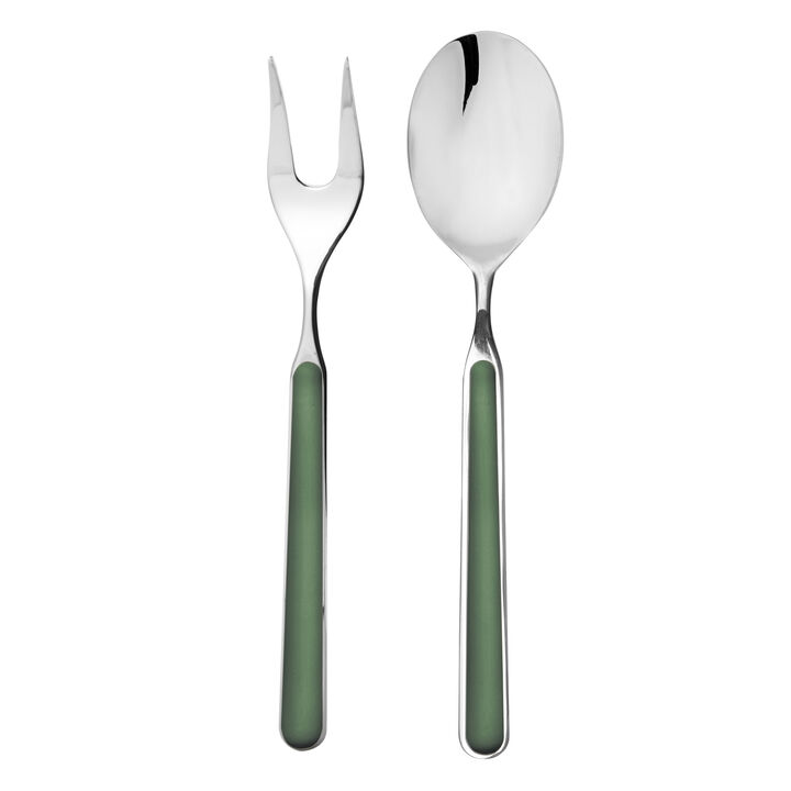 Fantasia 2-Piece Serving Set in Green