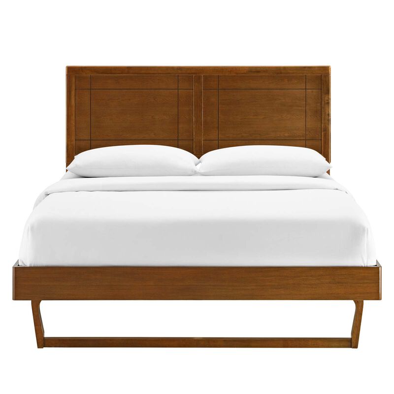 Modway - Marlee Twin Wood Platform Bed with Angular Frame