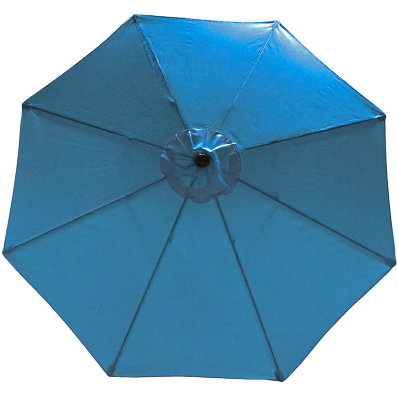 Sunnydaze 9 ft Aluminum Patio Umbrella with Tilt and Crank