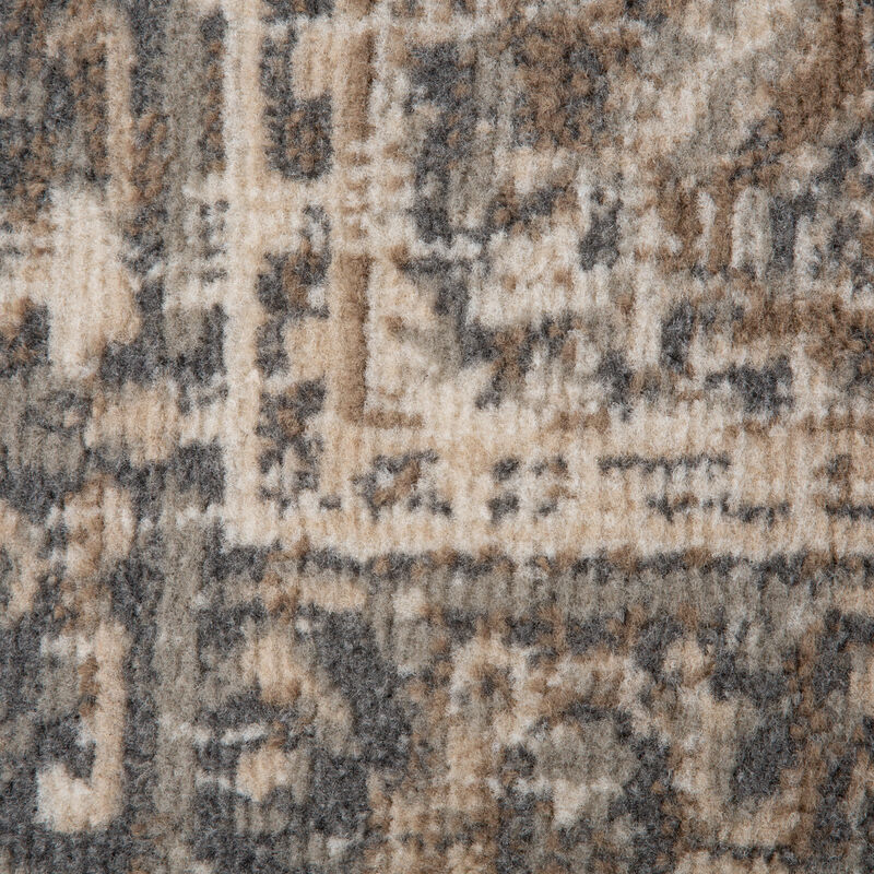 Alpine Hashlei Light Beige Medallion Area Rug