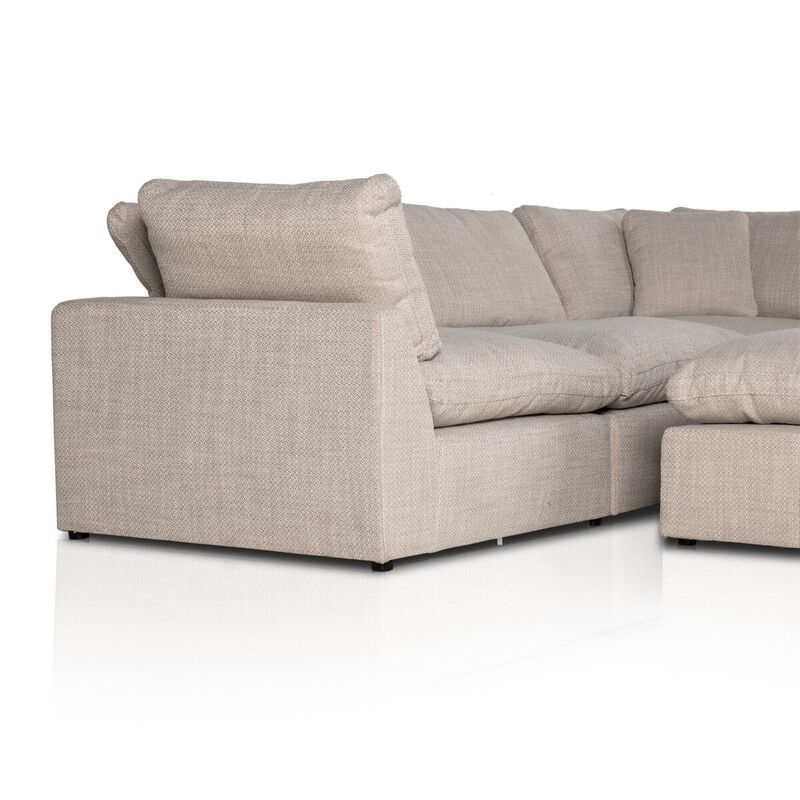 Stevie 5-Piece Sectional with Ottoman