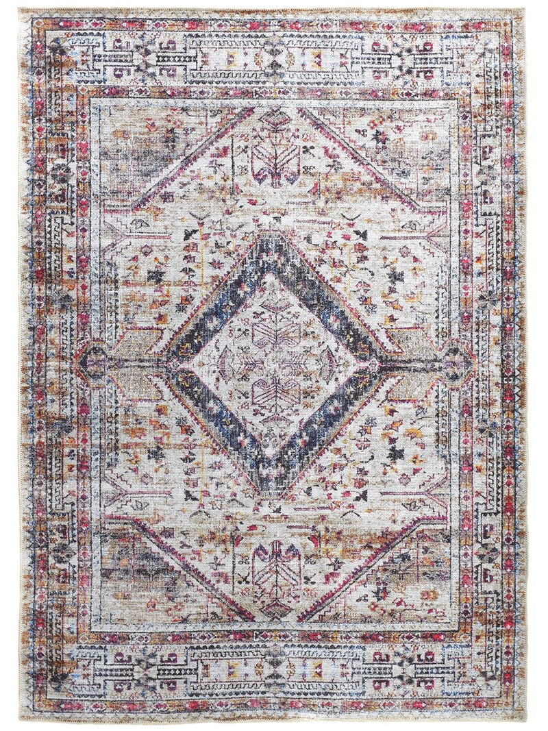Percy 39AMF Ivory/Red/Pink 7'10" x 9'10" Rug