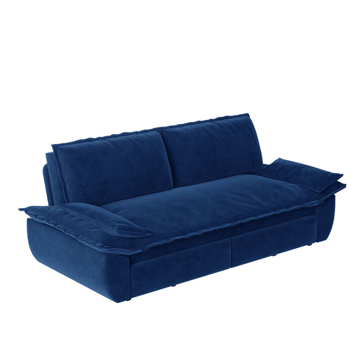 Merax Convertible Queen-Size Sleeper Sofa Bed