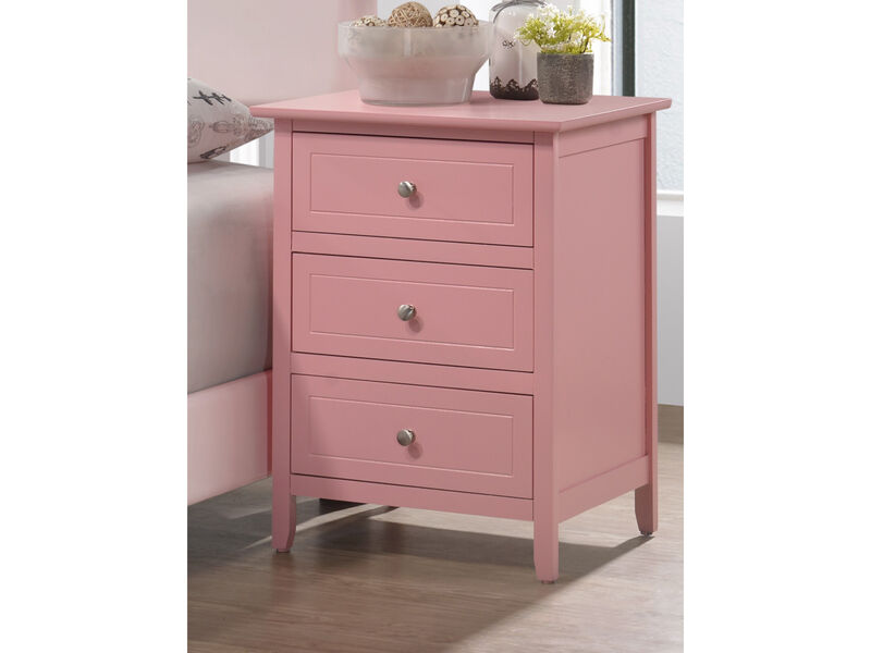 Daniel 3-Drawer Nightstand (25 in. H x 15 in. W x 19 in. D)