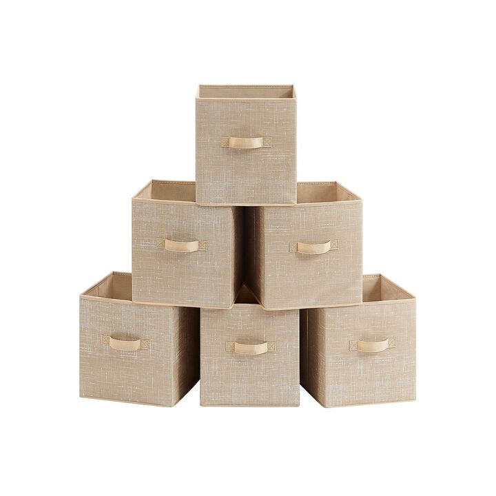 Non-Woven Fabric Storage Cubes with Double Handles