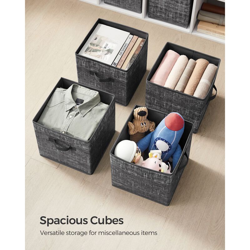 Non-Woven Fabric Storage Cubes with Double Handles