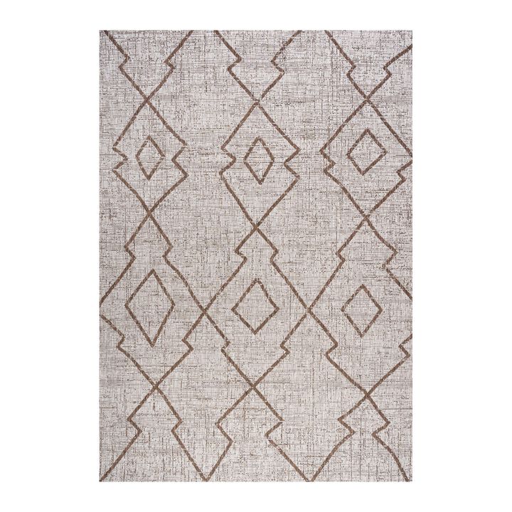 Carwa Tribal Diamond Trellis Indoor/Outdoor Area Rug