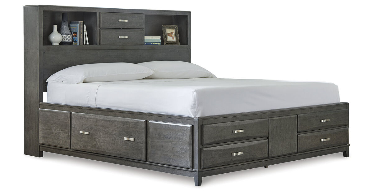 Caitbrook Queen Storage Bed