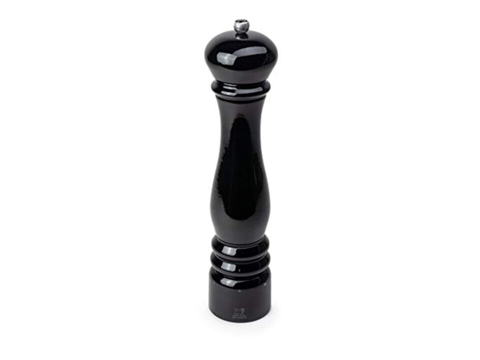 Paris Electrique Electric Pepper Mill, 34cm/13.5in, Black Lacquer